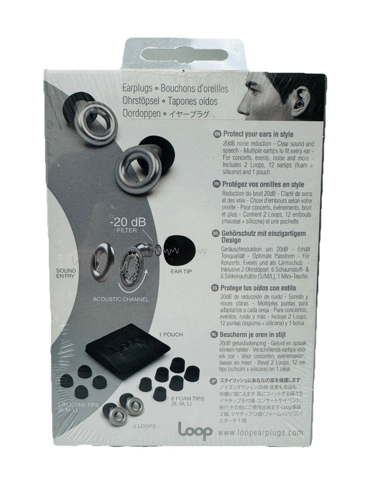 loop earplugs silver