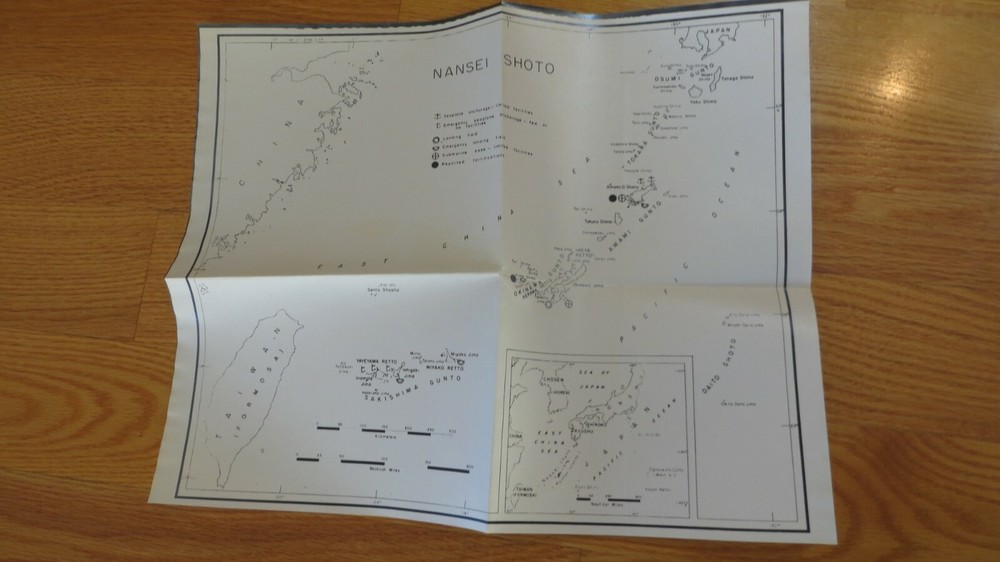 WW2 US Army CONFIDENTIAL INVASION DOCUMENTS OKINAWA Maps Photos Documents