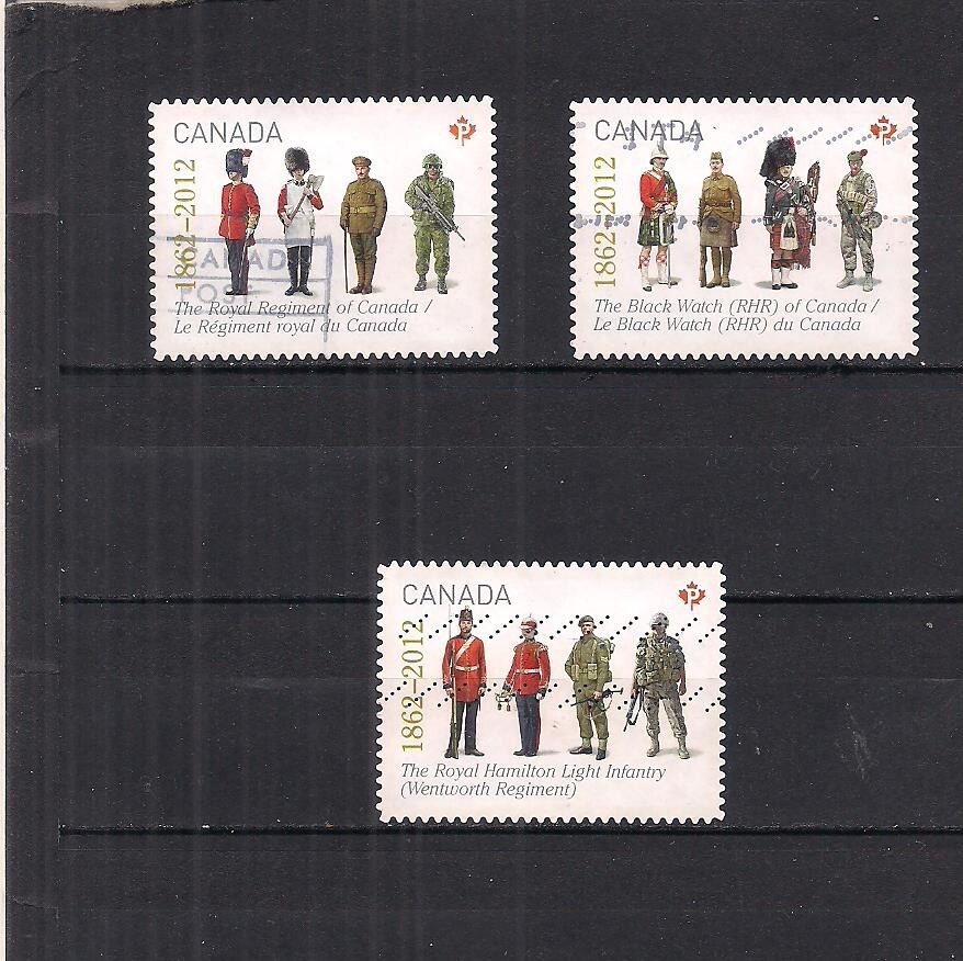 Canada #2578-2580 used