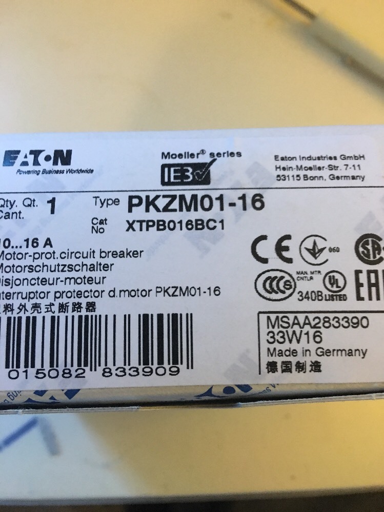 PKZM01-16