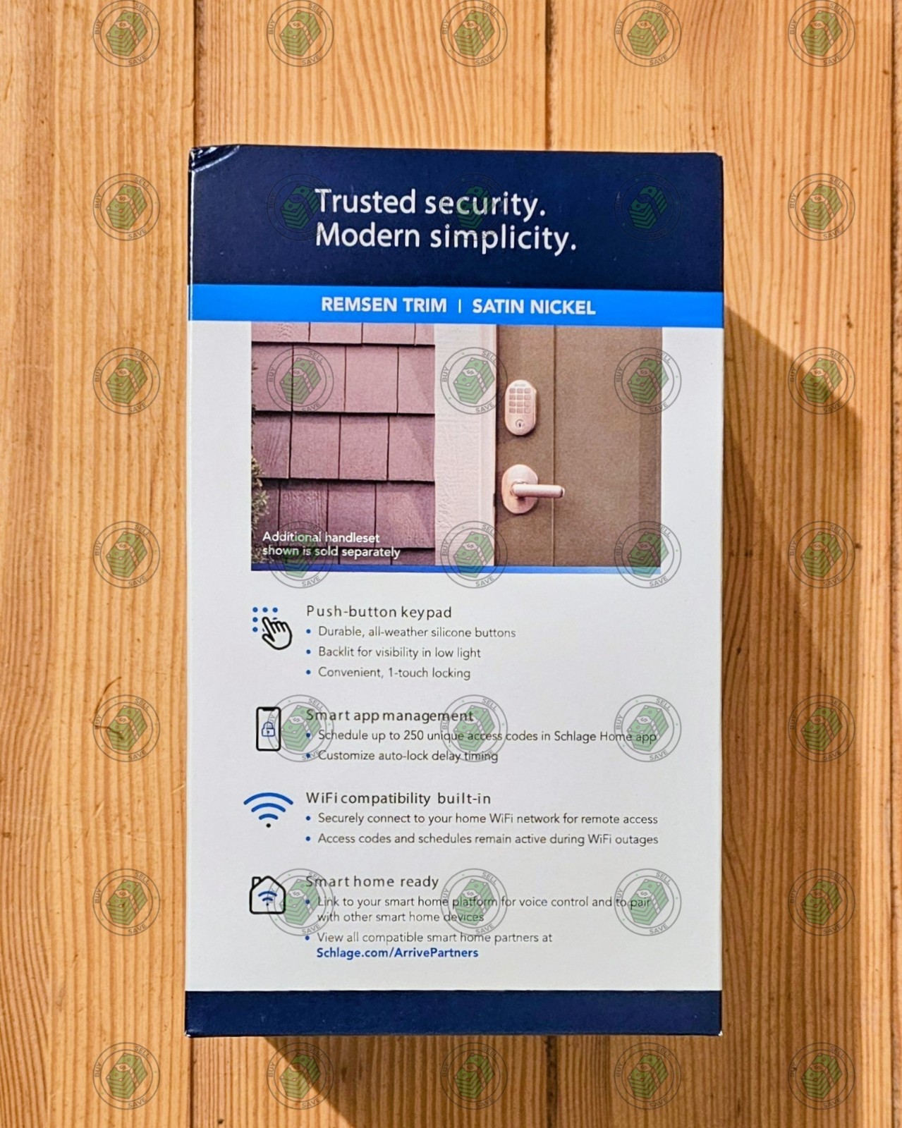 Schlage Arrive - Century Satin Nickel - Smart Wifi Deadbolt Lock *NEW & SEALED*
