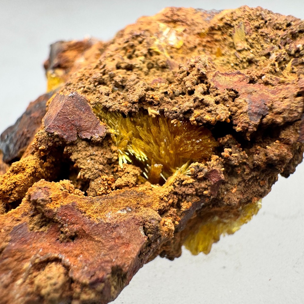 Legrandite: Ojuela mine, Mapimi, Durango State, Mexico