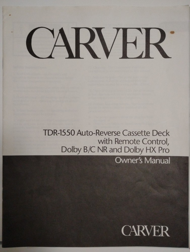 Carver Full Rack System