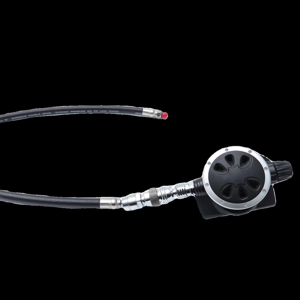 Chrome Plated Copper Diving Full Face Second Stage Adjuster Quick Connect