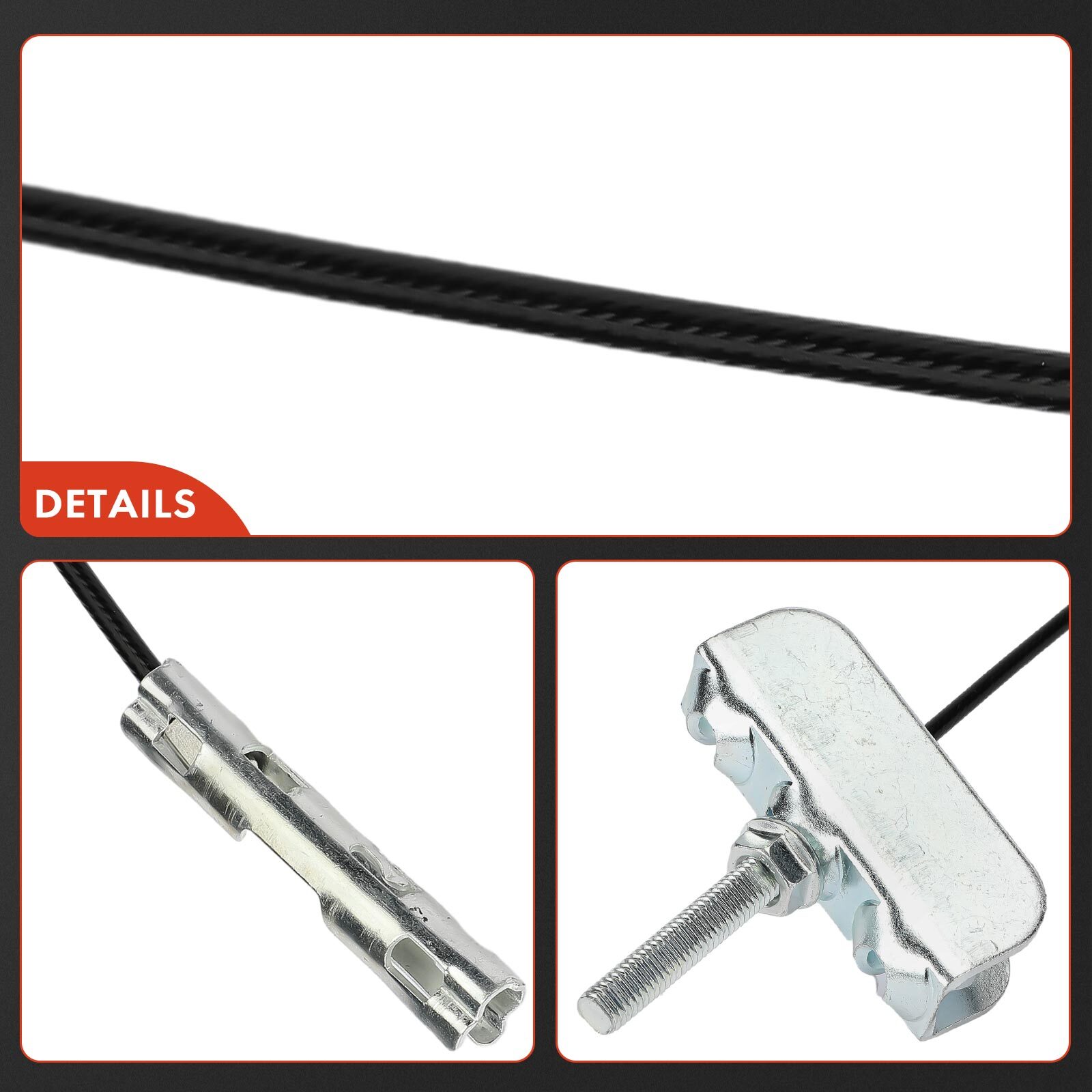 New Intermediate Parking Brake Cable for Chevy Silverado 1500 GMC Sierra 1500