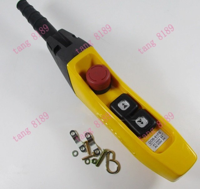 1PCS COB-61FS COB Crane Hoist Control Button switch double speed