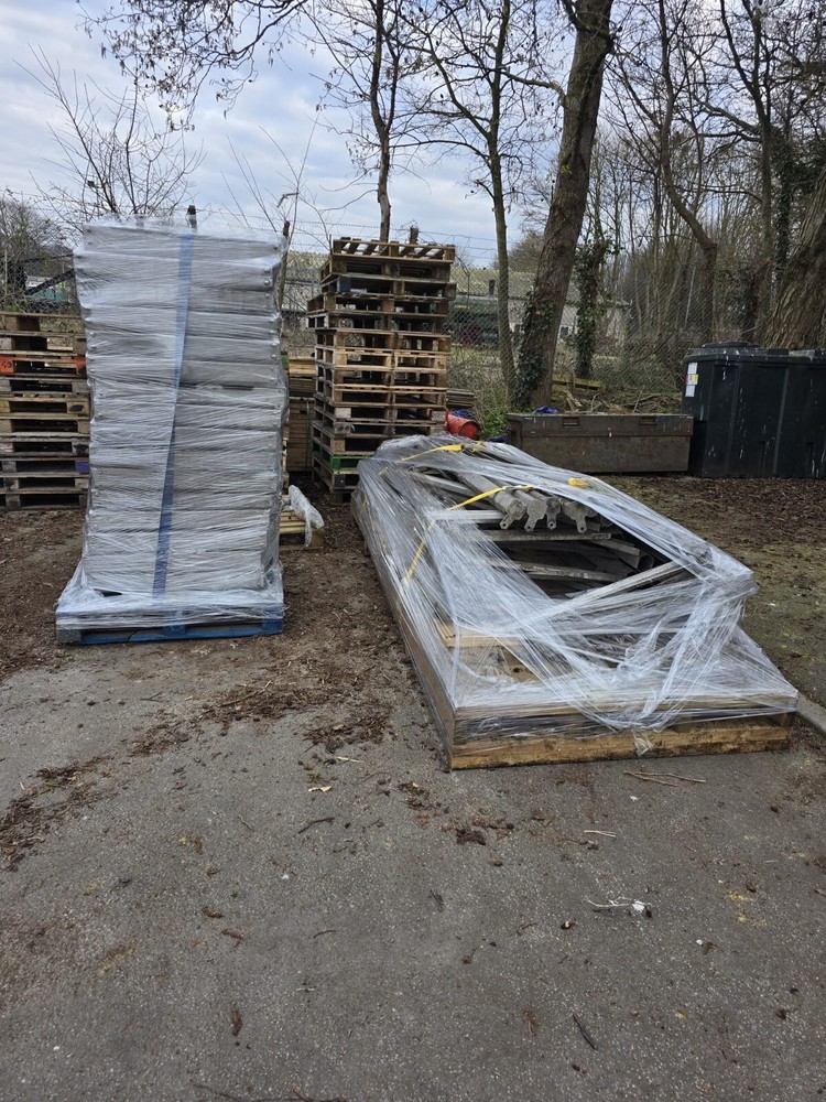 CM Process Solutions Dump Buggy Racking - Good used condition