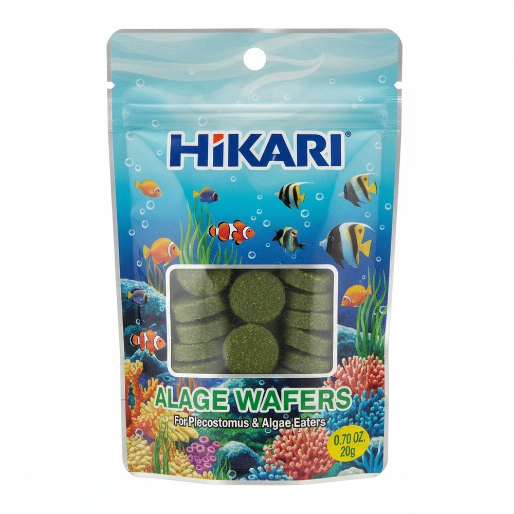 Hikari Algae Wafers for Pets, 0.70-Ounce
