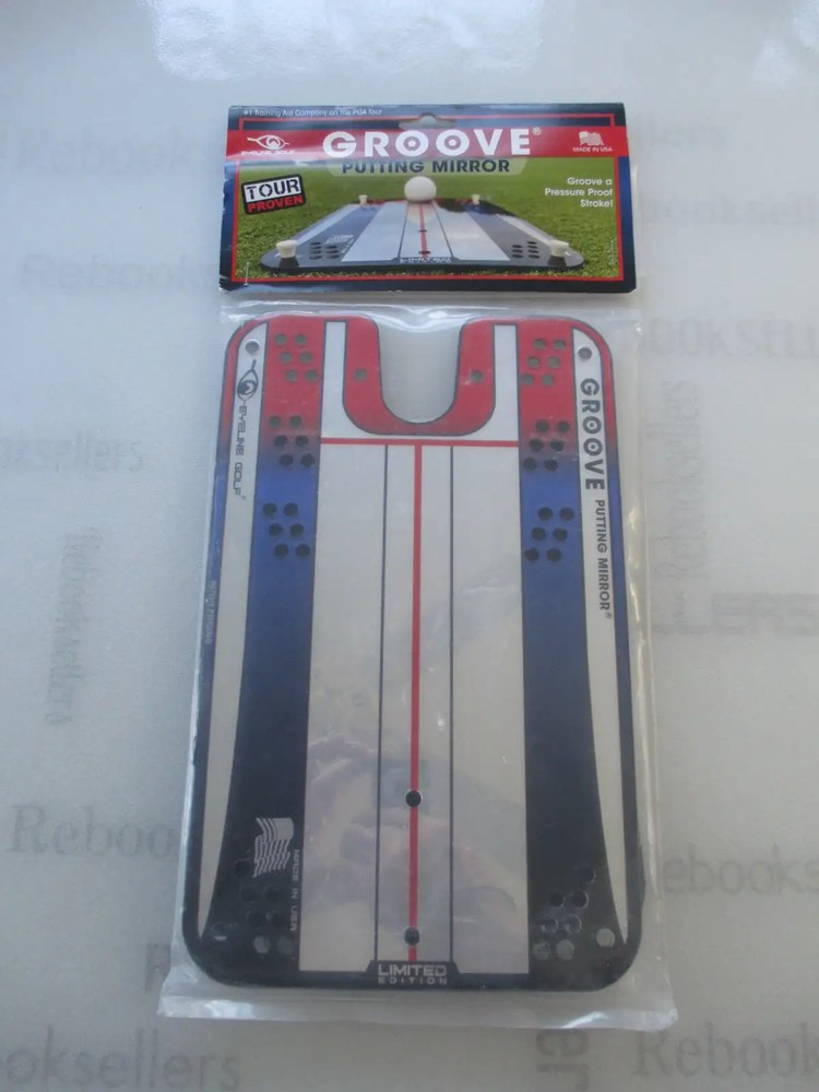 EyeLine Golf Putting Alignment Mirror, Portable Practice Putting Trainer Aid, ..