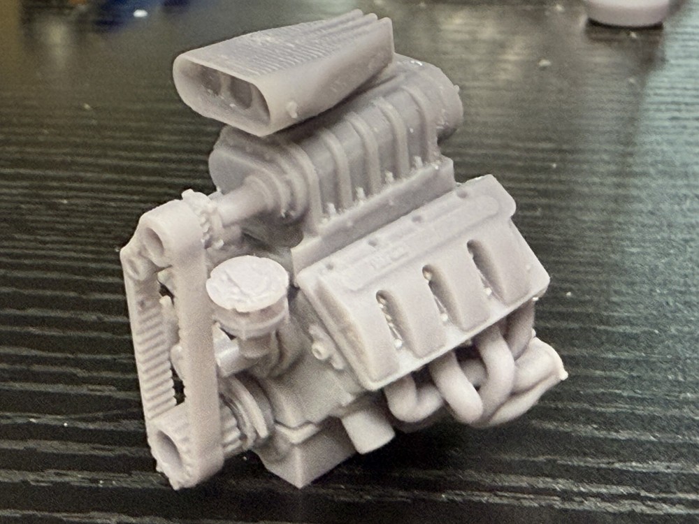 1/25 Blown Ford Boss 429 engine 12k 3d printed