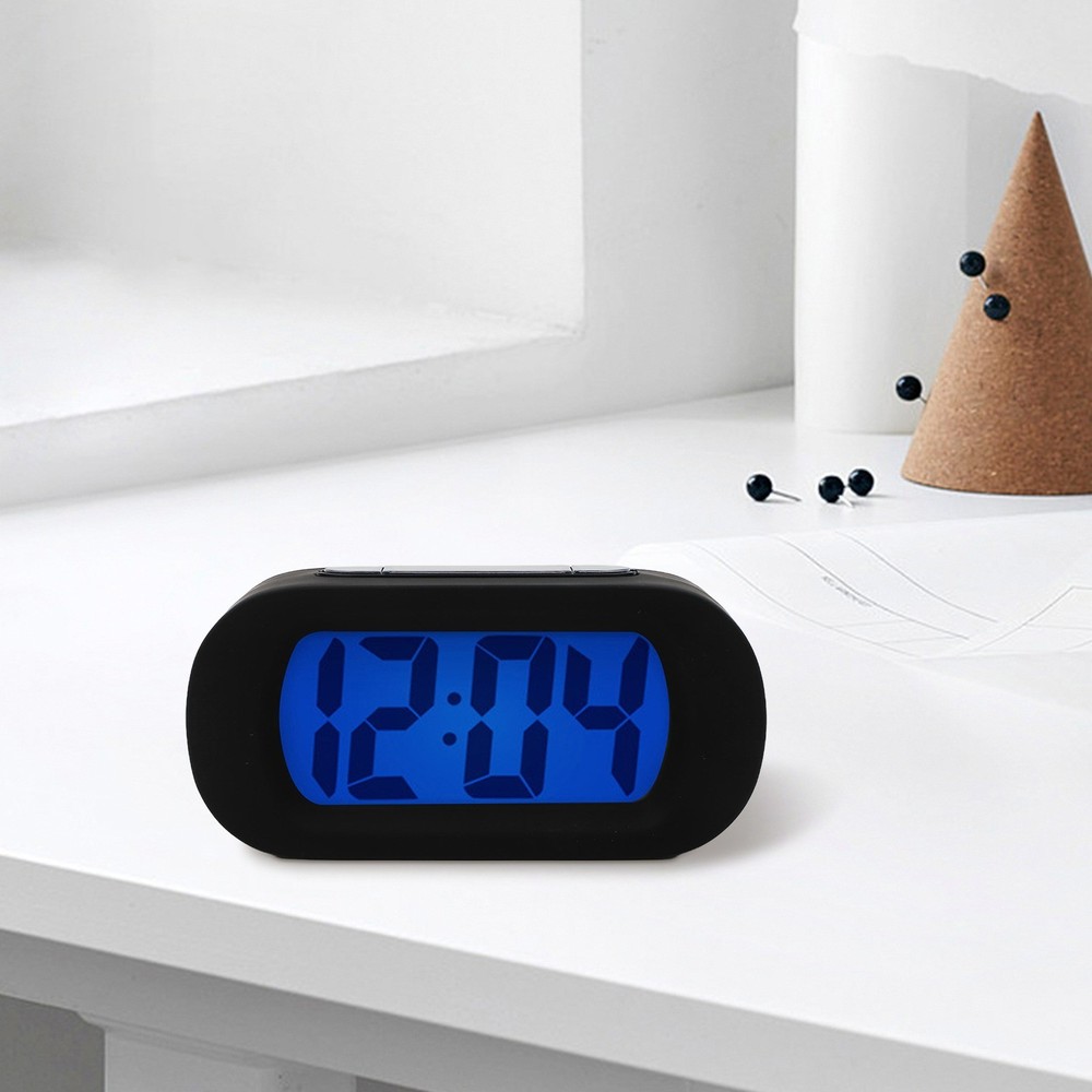 Travel Friendly Digital Clock with Snooze Function and Shockproof Cover