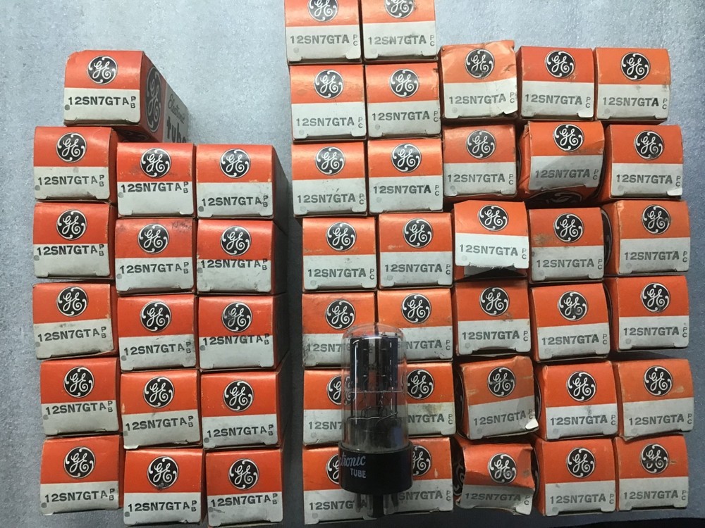 2x 12SN7GTA VACUUM TUBE  NOS/NIB Guaranteed same code