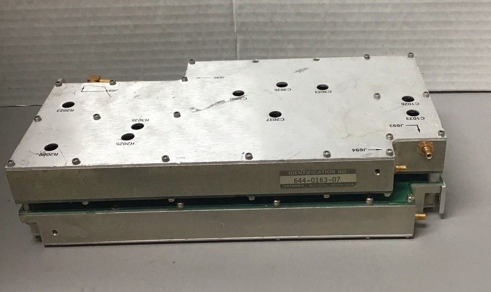 Tektronix Variable Resolution Module 644-0163-07 for 492 Spectrum Analyzer (B184