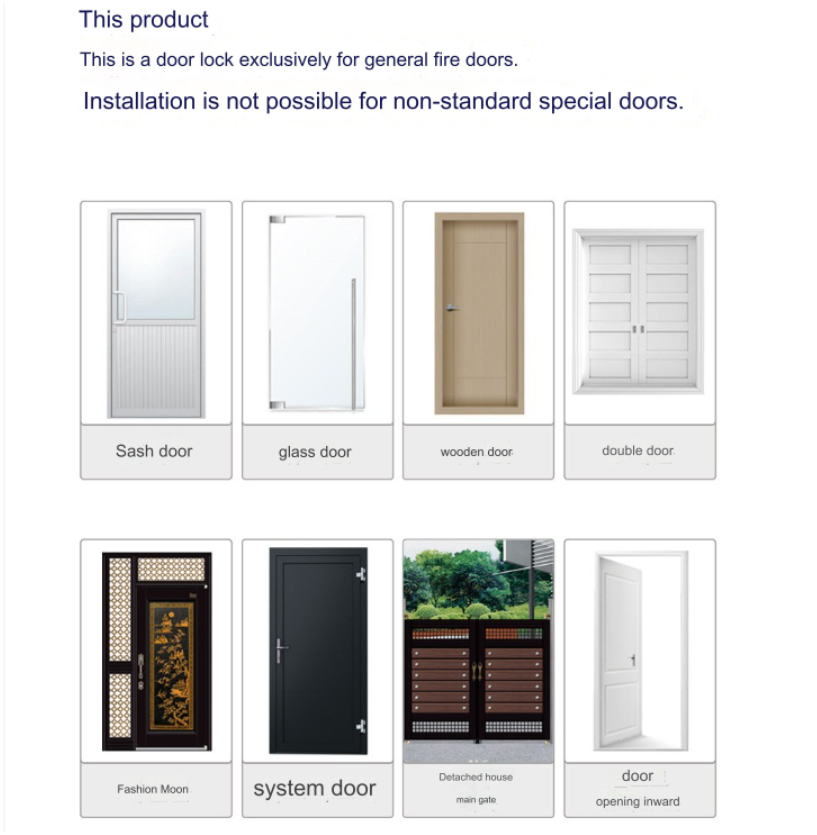 Gateman Digital Door Lock Dandy+ Push-Pull With Handle Key Tag 4 Key Cards
