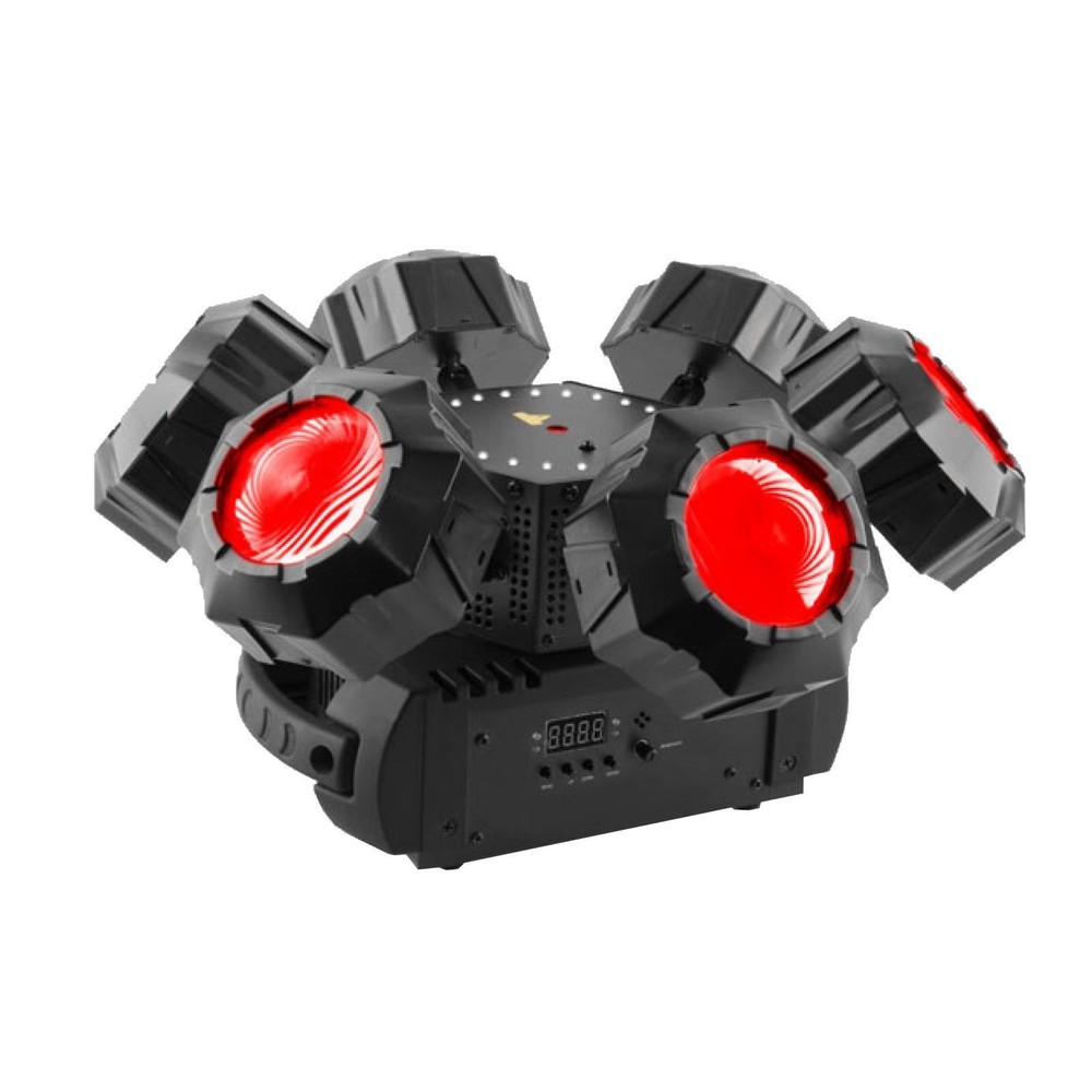Chauvet DJ Helicopter Q6 Rotating Multi-Effect Light + Infrared Remote Control