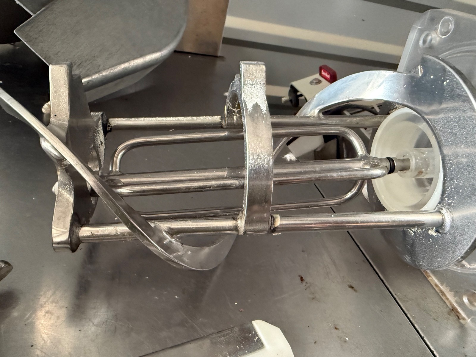 TAYLOR SOFT SERVE ICE CREAM MACHINE BEATER WITH ASSEMBLY COMPLETE.