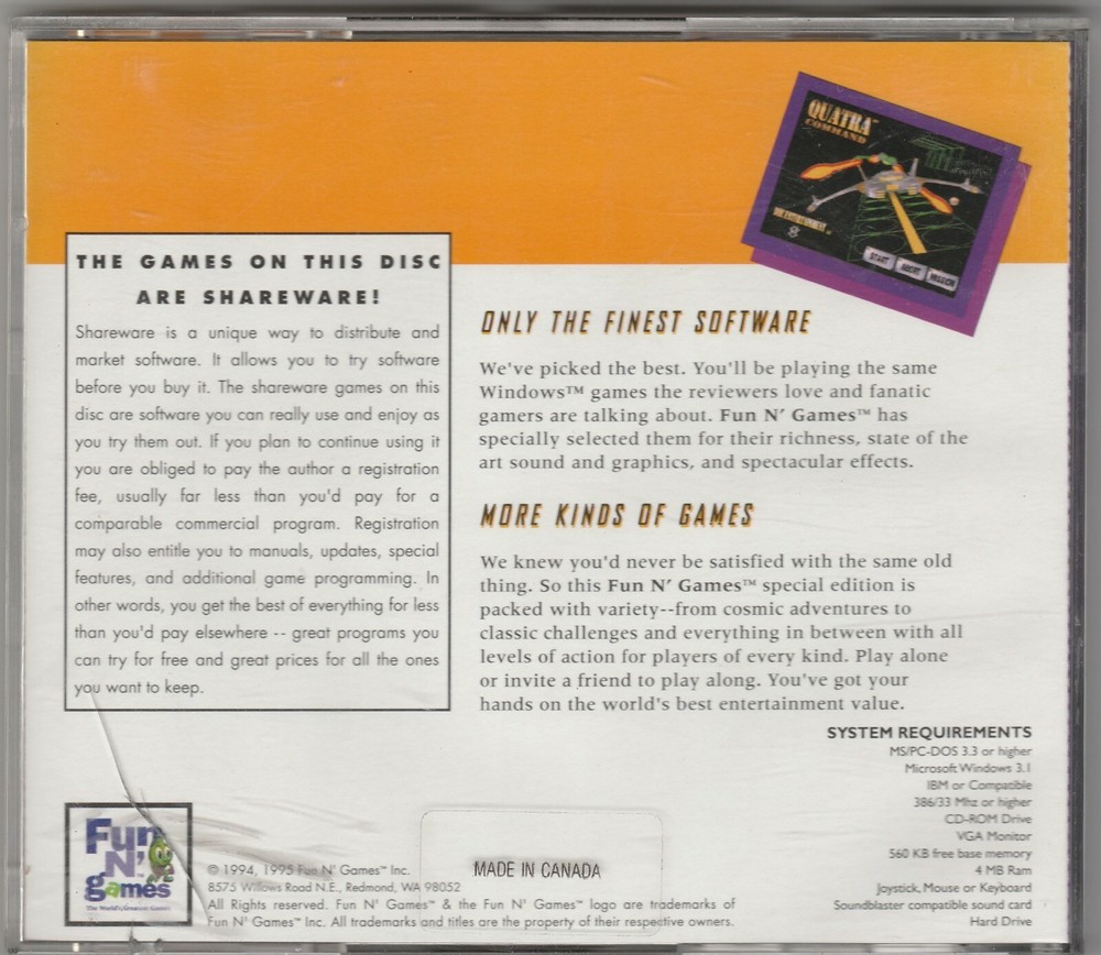 The Blockbusters Edition by Fun N' Games ~ CD-ROM