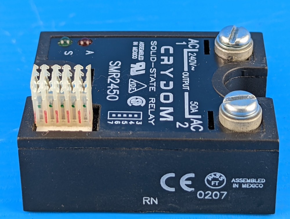 NEW Crydom SMR2450 Solid State Relay, 240VAC, 50A