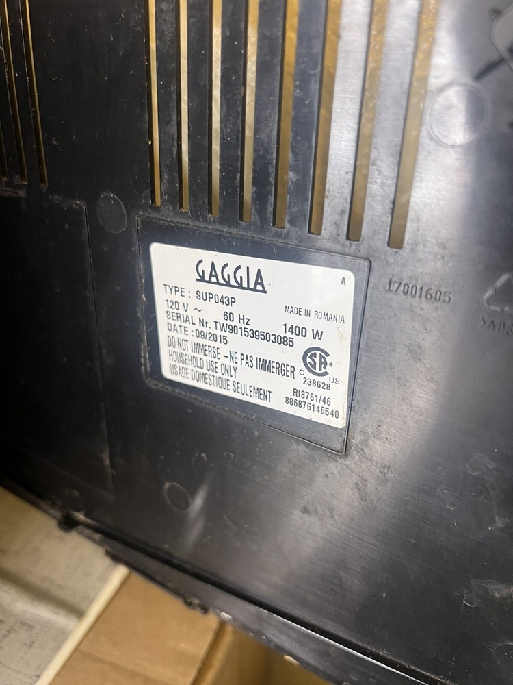 GAGGIA ANIMA DELUXE SUP043P