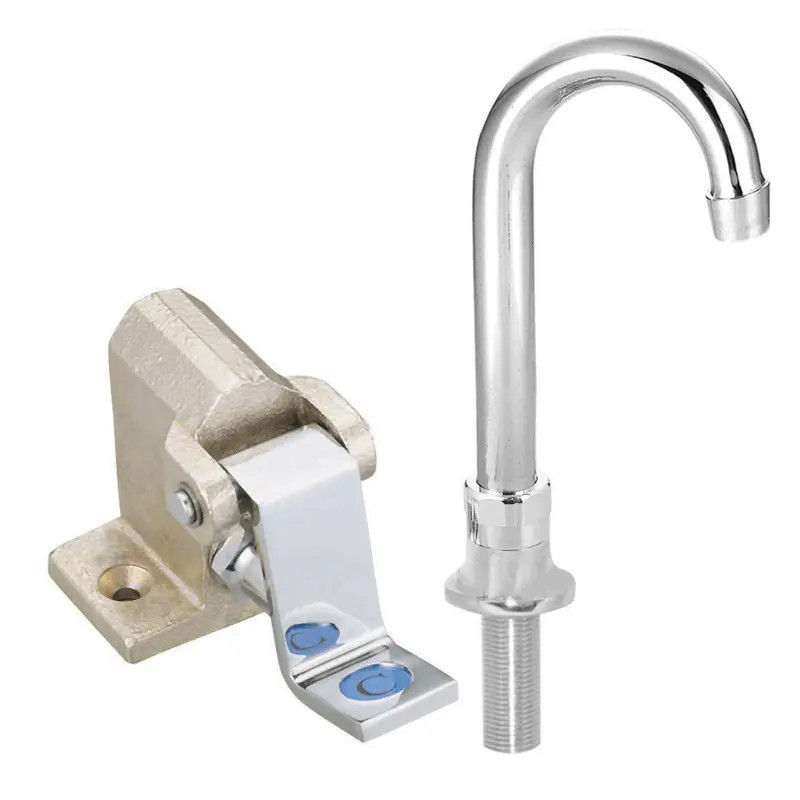 BK Resources BKSPFV-DGS-G Deck Mount Foot Valve Assembly
