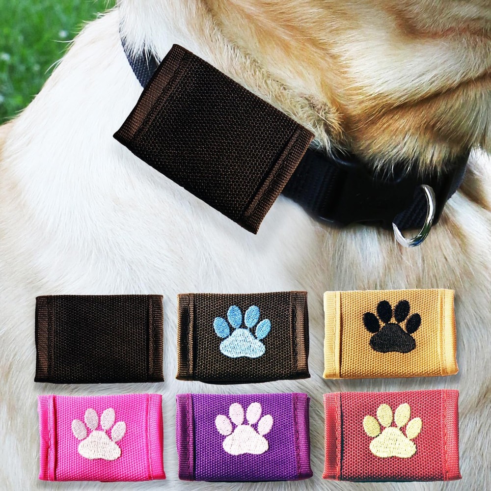 Dapper Dog Pet Tag Silencer - Ballistic Nylon (Black)