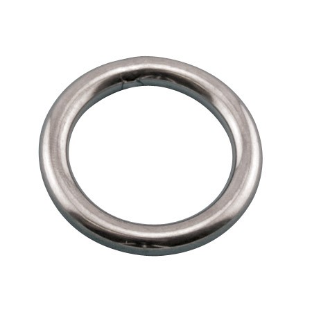 STAINLESS ROUND RING, RIGGING RING,  3/16" X 1", 304 SS