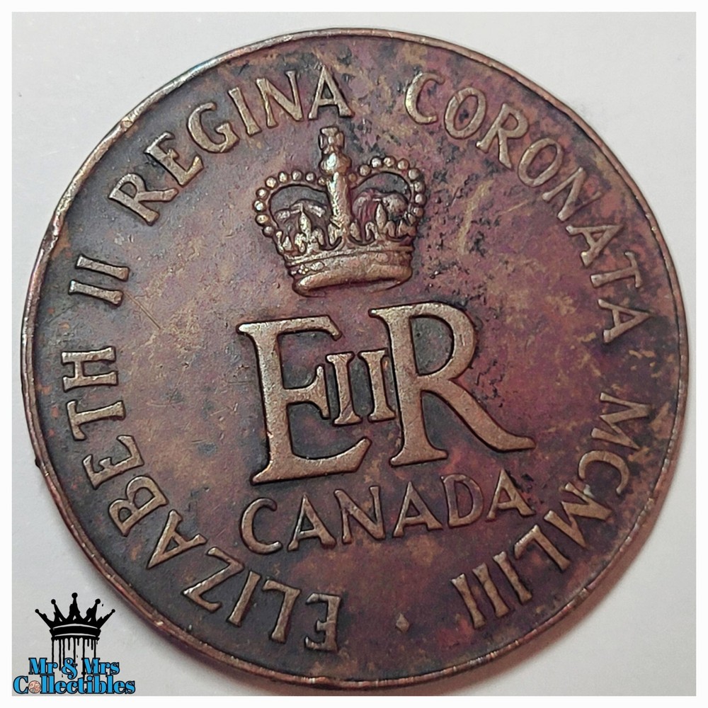 1953 CANADA Cornation Token COIN