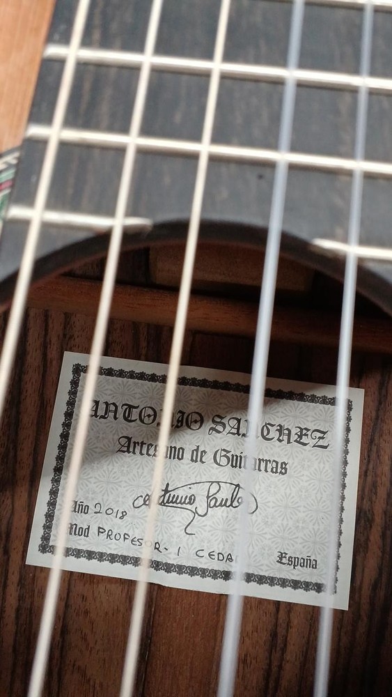 ANTONIO SANCHEZ PROFESOR-1 CEDAR Classical Guitar