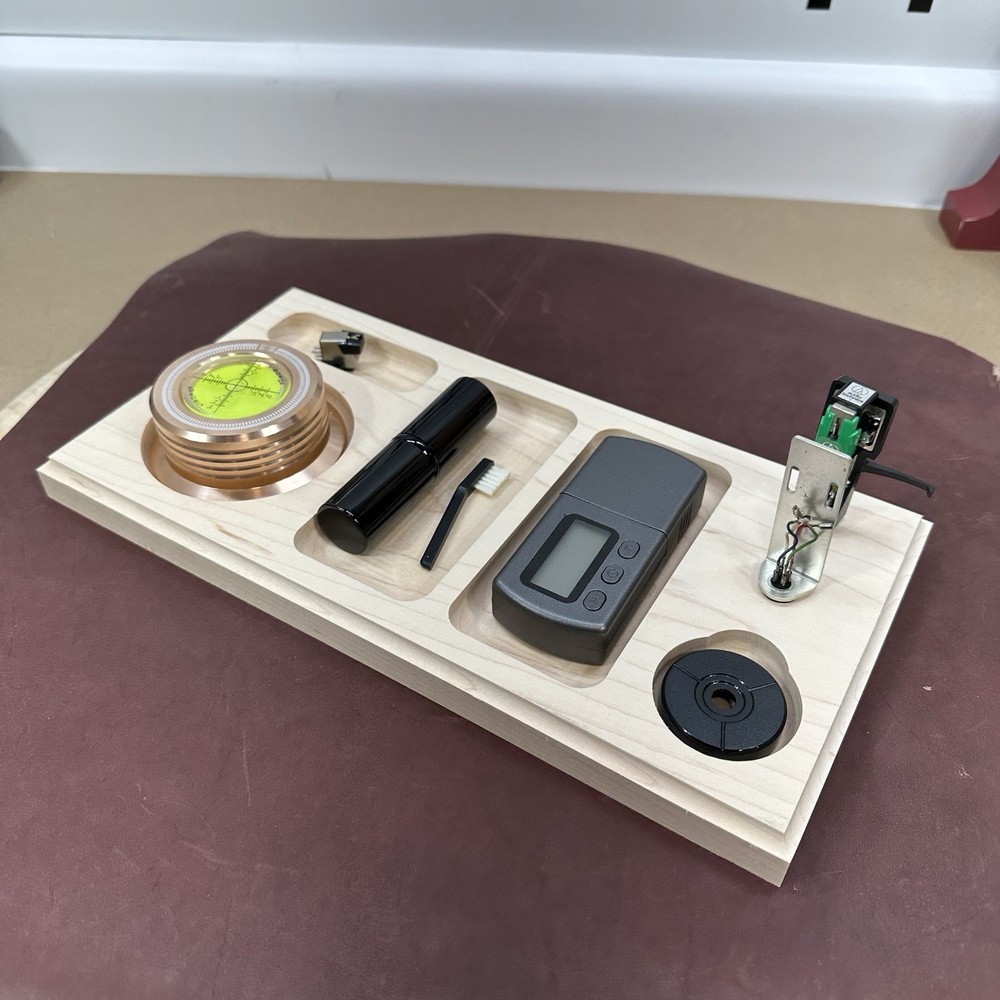 Turntable Accessory Organizer For Brushes Scale Headshell Weight 45 Adapter