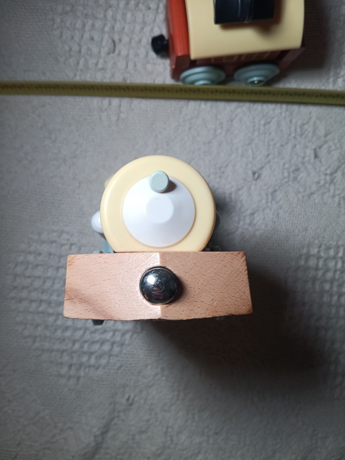 Disney Mickey Wooden Magnetic 2 Pieces of Train Set Wooden NO Figure NO Stack