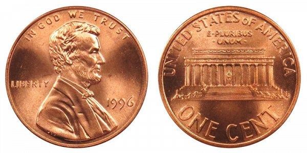 1996-P BU CENT ROLL