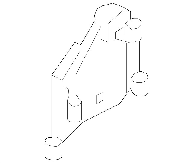 Genuine Nissan Versa Right Front Engine Mount Bracket 11232-EL00B