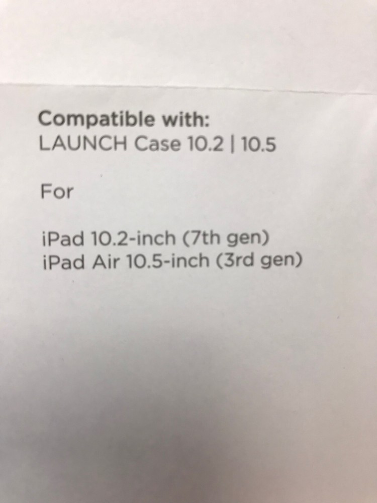 IPORT LAUNCH RUGGED CASE 10.2 / 10.5 72010 NEW