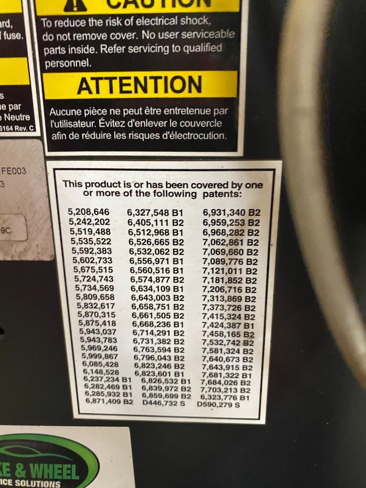 used alignment machine