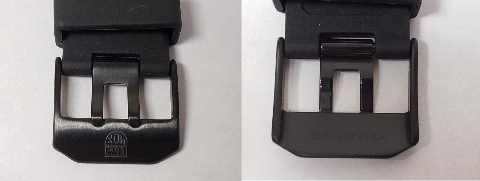 Genuine Luminox Band 23mm 3050 3150 3080 3950 8400 8800 NAVY SEAL EVO Black