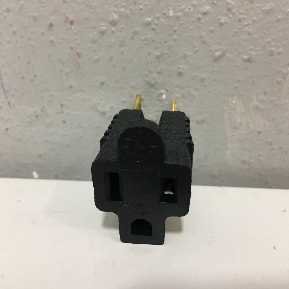 Grounding Adapter Polarized 1 outlets 25pk