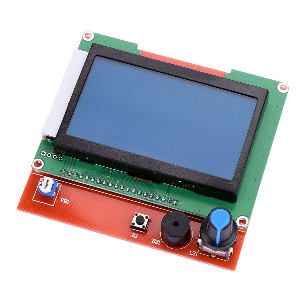 12864 LCD Display Controller Adapter SD Reader 3D Printer RAMPS1.4 RepRap Mendel