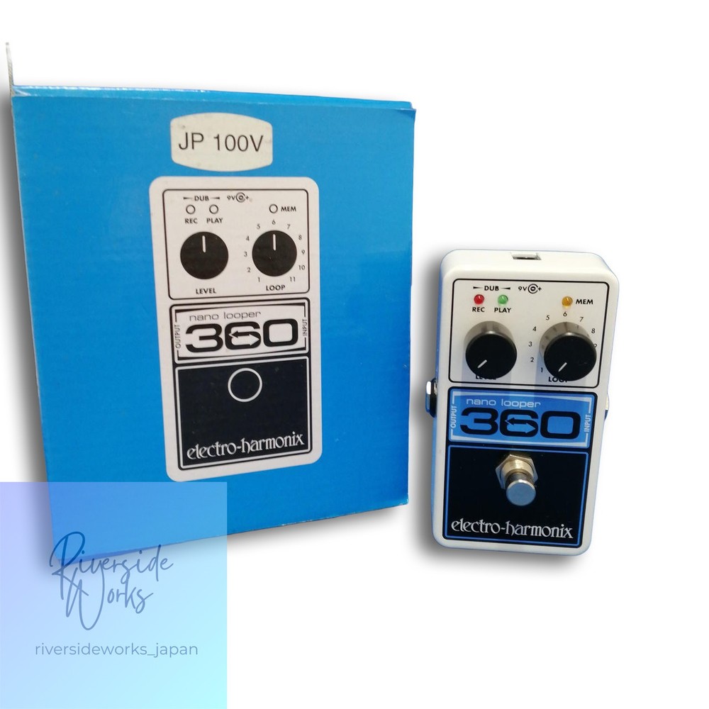 ELECTRO HARMONIX NANO LOOPER360 Looping Effect Pedal JP