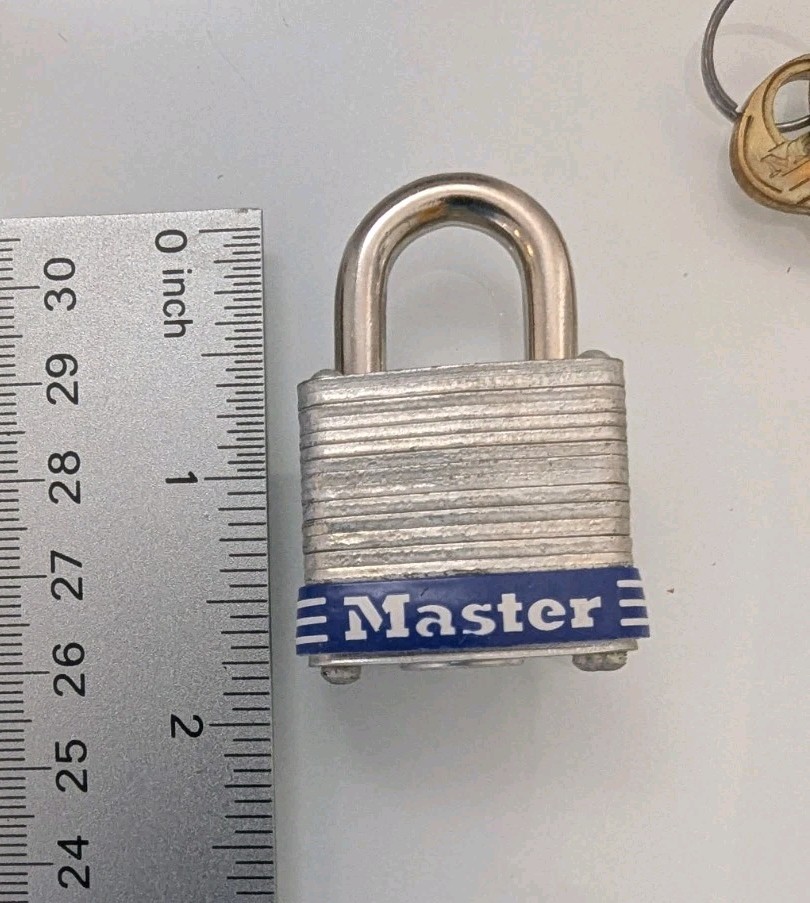 Master Lock 7KA Padlock Set (*6 Locks) NEW/OPEN BOX