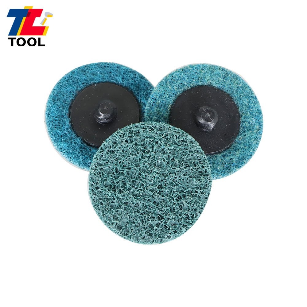 50Pcs 2" Fine Surface Conditioning Discs Roll Lock Grinder Sanding Pads