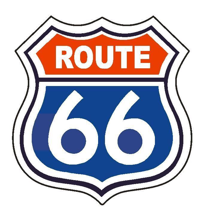 RT 66 Route 66 Sticker Decal