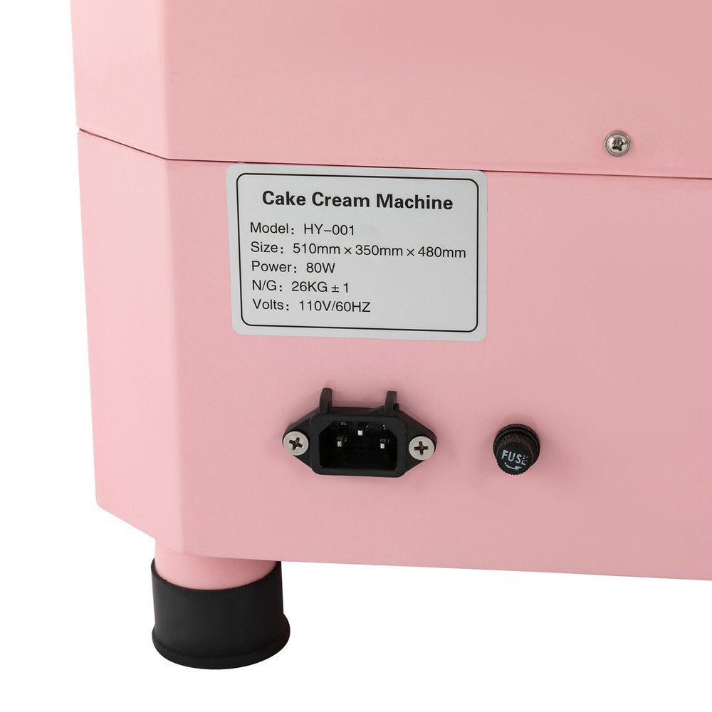 Automatic Cake Cream Spreading Coating Smearing Machine 110V Decorating Spreader
