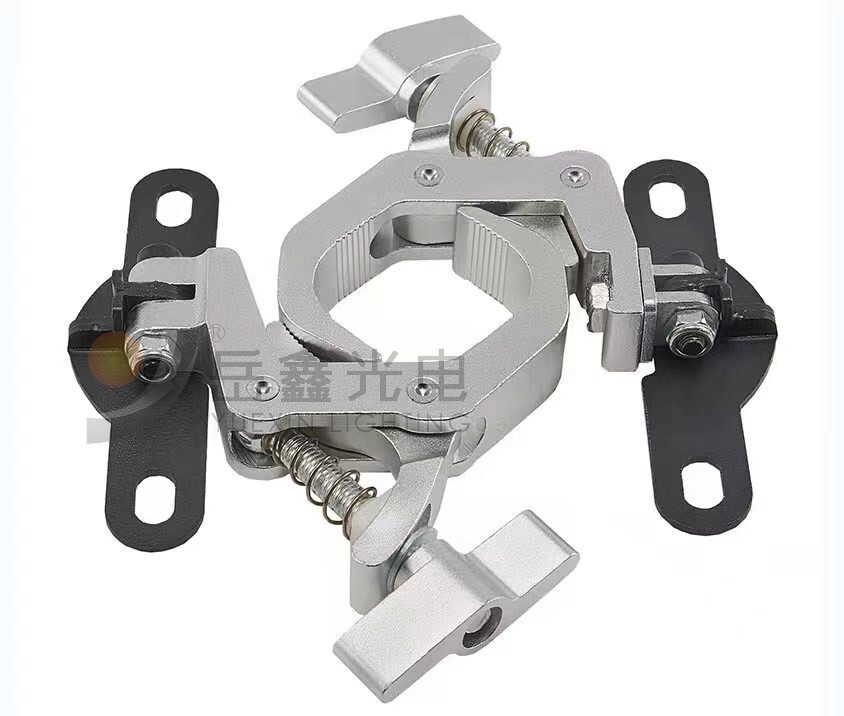 10-Pack Foldable Aluminum Light Hook for Moving Stage Par Light Truss Clamp