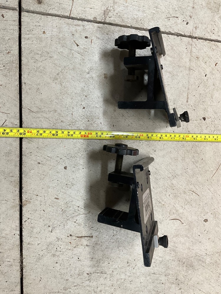 Cannon Downrigger Slide Mounts (2) - rail mount model - nice shape, used.