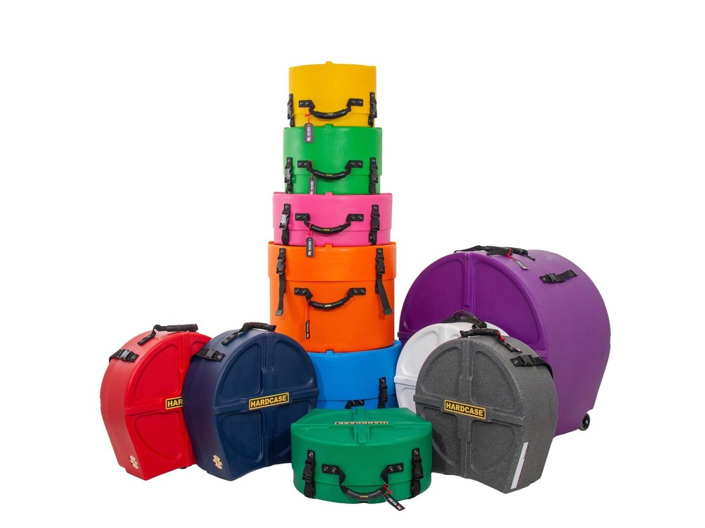 Hardcase 14" Full Lined Snare Case - Purple