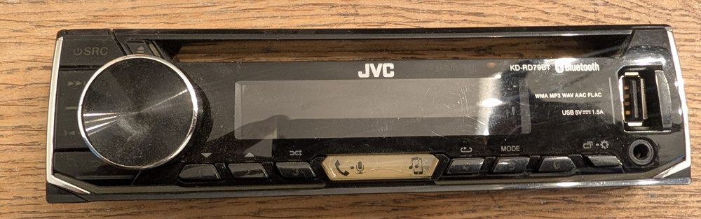 JVC KD-RD79BT FACEPLATE ONLY