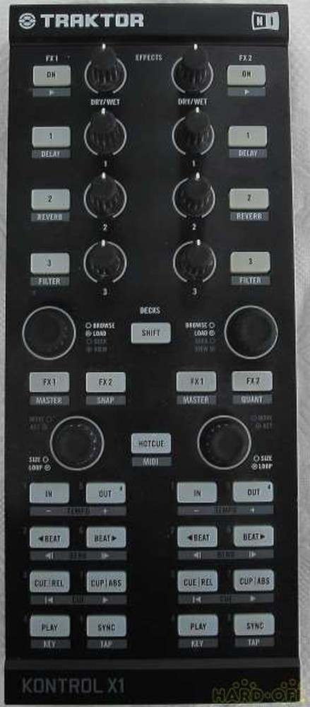 Native Instruments Traktor Kontrol X1 Hardware DJ Controller USB MIDI