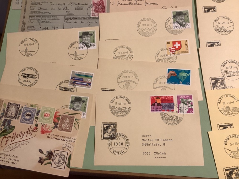 Switzerland postal postcards 27 items Ref A2217