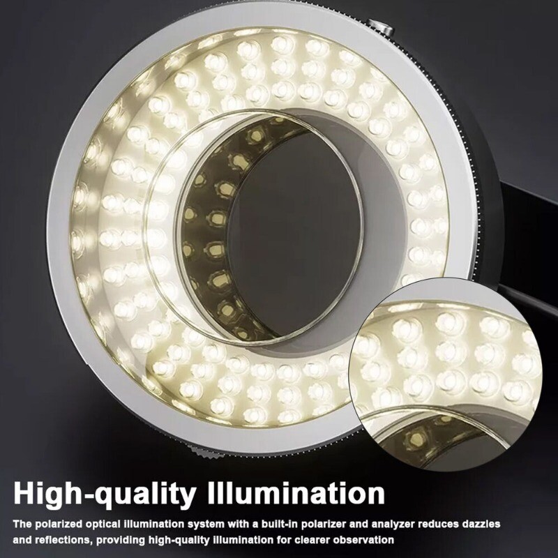 iL37 Microscope Optical System LED Illuminating 96 Ring Light Lamp 2025 NEW