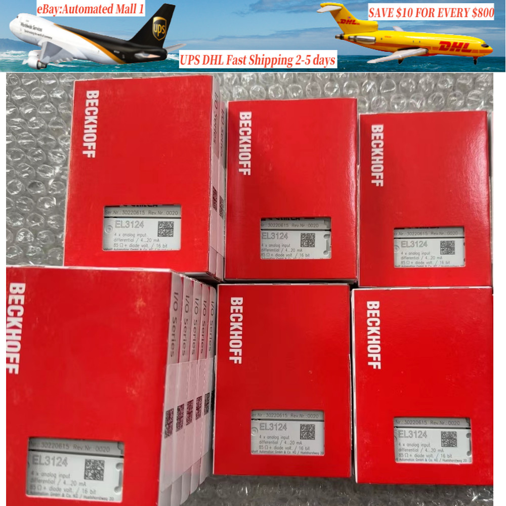 New BECKHOFF EL3124 PLC Module Fast Shipping